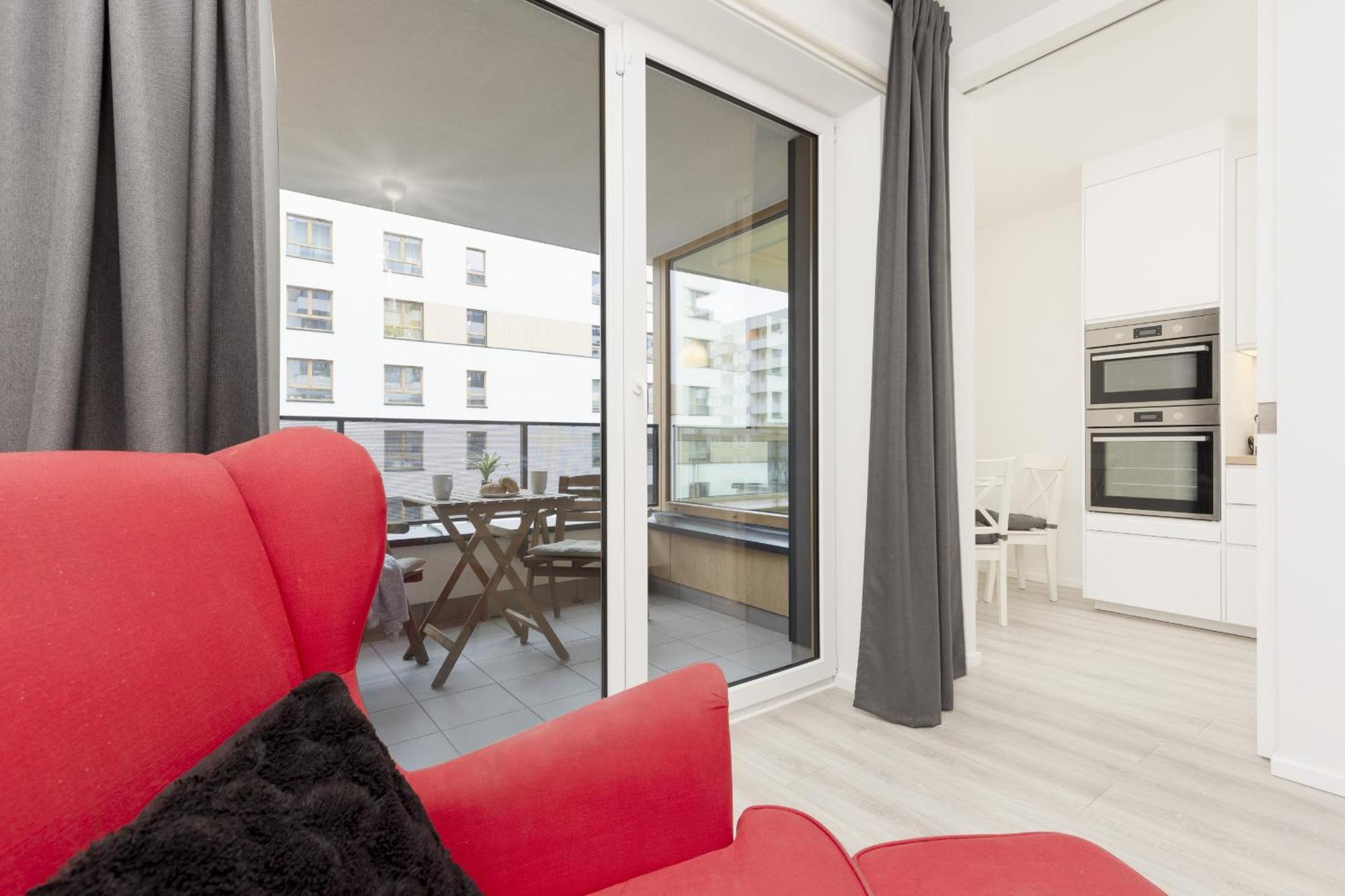 Business Apartment Mokotow By Noclegi Renters Warschau Exterior foto