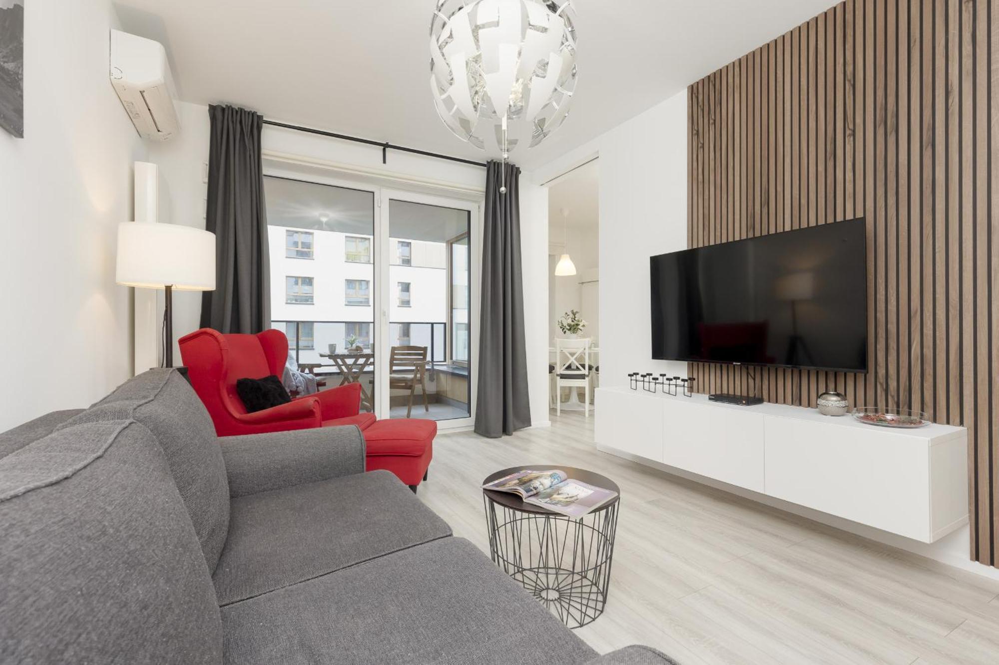 Business Apartment Mokotow By Noclegi Renters Warschau Exterior foto